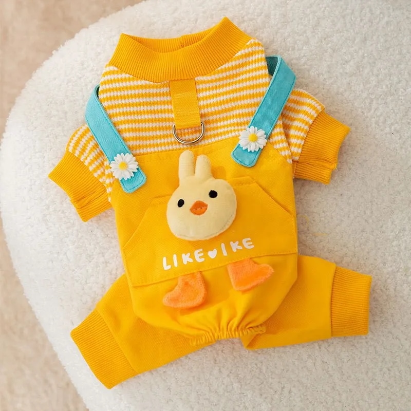 犬用のストライプのジャンプスーツ,ペット服,子犬,チワワ,フレンチブルドッグ,ブルドッグ