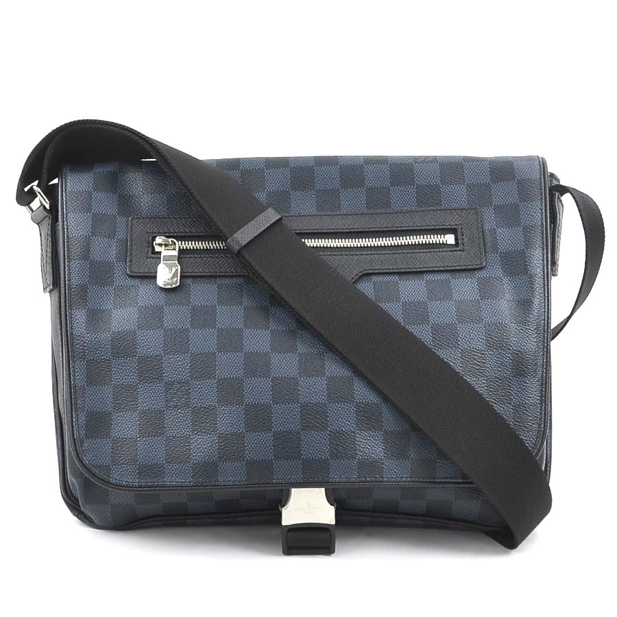ルイ ヴィトン LOUIS VUITTON ショルダーバッグ ダミエ コバルト マッチポイント メッセンジャー/ダミエ コバルト ネイビー メンズ N40010 90095g