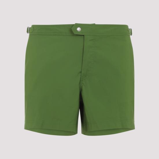 TOMFORD Men Swim Pants BSS001 FMN067 GCL ARTICHOKE GREEN
