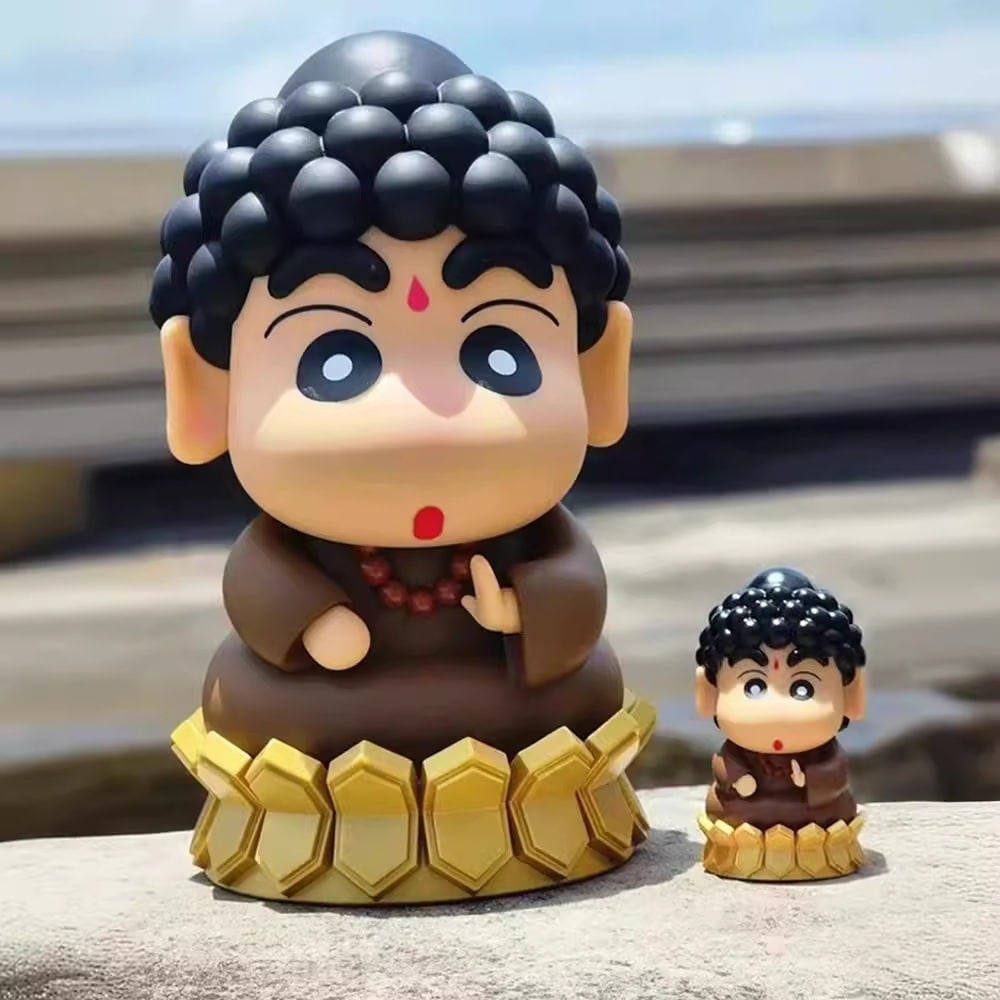 【配送料無料】 クレヨンしんちゃんの置物野原しんのすけグッズ仏さましんちゃんフィギュア潮玩ぬいぐるみアイデアプレゼント