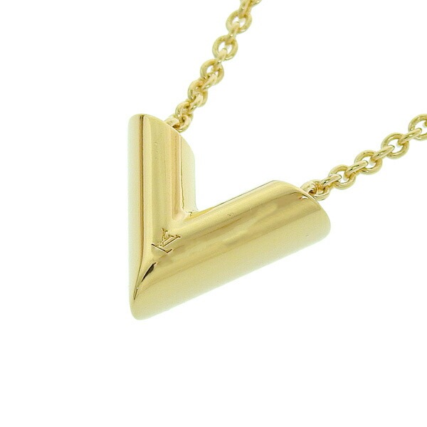 ルイヴィトン ジュエリー レディース ネックレス ゴールド ネックレスエセンシャルV M00857 LOUIS VUITTON 45,360円