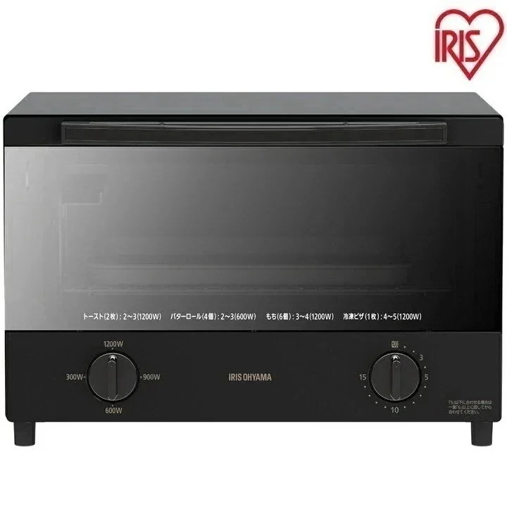 スチームオーブントースター 4枚焼き ブラック KSOT-012-B送料無料 オーブントースター ト[B] [安心延長保証対象]