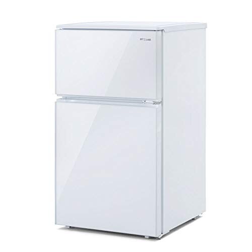 お礼や感謝伝えるプチギフト アイリスオーヤマ 冷蔵庫 90L 2ドア 1人暮らし ガラス扉 幅47cm ホワイト IRGD-9A-W 冷蔵庫