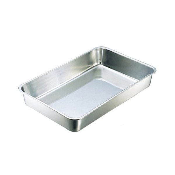 日本メタルワークス K02700000420 抗菌角バット 8枚取 メーカー直送