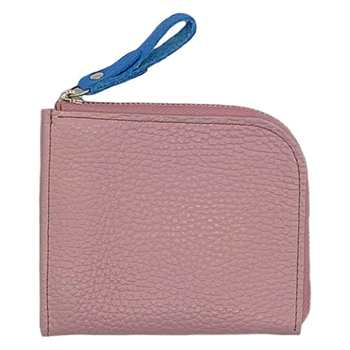 R/E SIDE ショートLジップウォレット COLFUL S ペールピンク