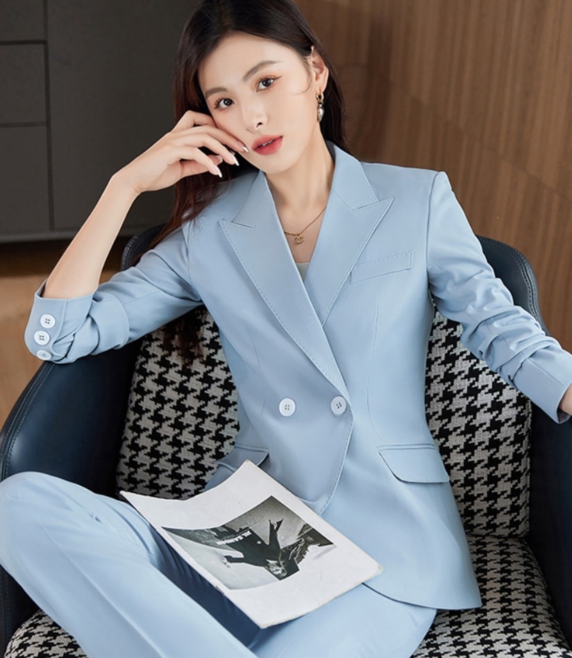 セットアップ デート モテアイテム スーツ クロップドパンツ 長袖 可愛い きれいめ 上品 おしゃれ かっこいい 可愛い ラブリー キュート ガーリー クール モード系 セクシー エレガント