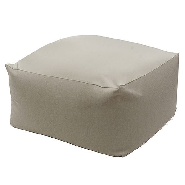 カバーリングビーズクッション XLサイズ ベージュ