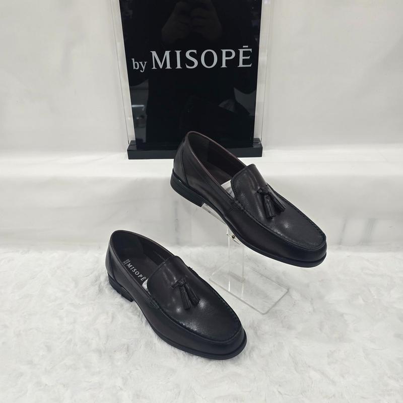 By 男性タッセルポイントローファー 122HT439DY202 DBROWN 3 JJ