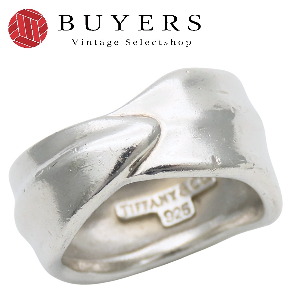 中古 リング・指輪 リーフ シルバー925 約8.37g シルバー アクセサリー レディース 女性