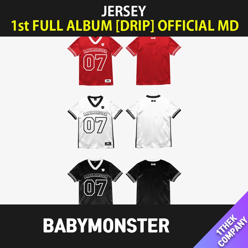 [購入金額特典]（JERSEY）BABYMONSTER 1st FULL ALBUM [DRIP] OFFICIAL MD