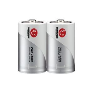 （まとめ）ジョインテックス アルカリ乾電池 単1x10本 N121J-2P-5 [x3セット]