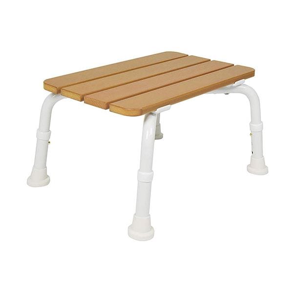 Drive シャワーチェア 人工木材 LOWタイプ Drive-5002BJP （北海道/沖縄/離島配送不可）