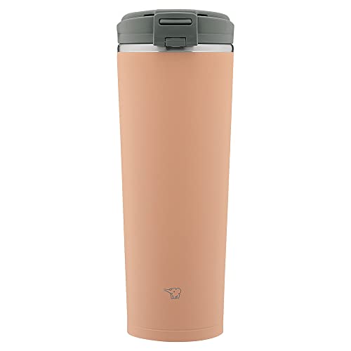 色：シナモンベージュ サイズ：400ml 象印マホービン(ZOJIRUSHI) 水筒 ふた付きタンブ