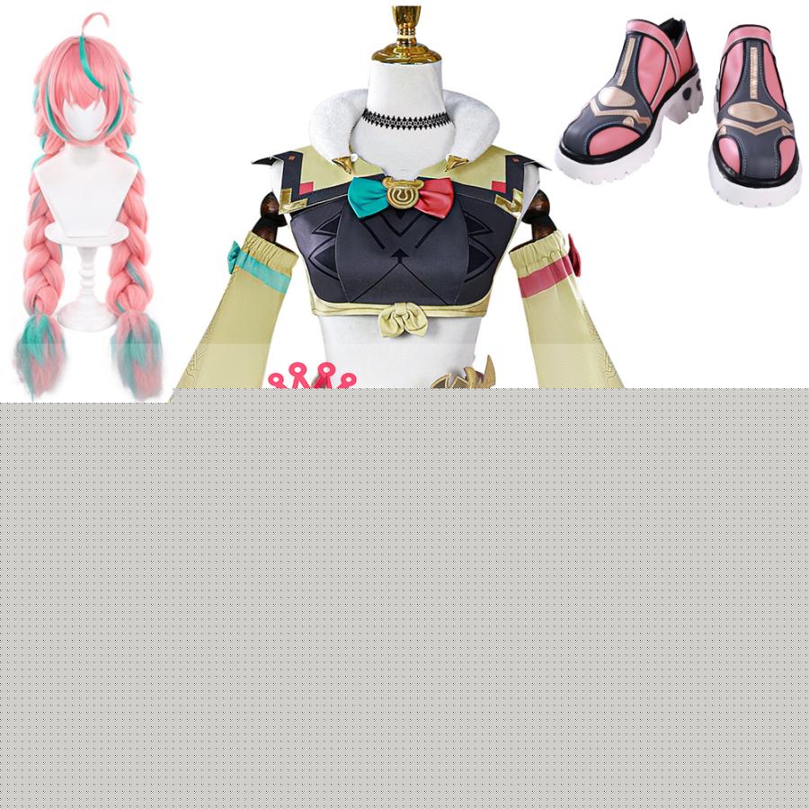 人気商品N0.1 原神 げんしん ヴァレサ コスプレ衣装 ウィッグ靴能 cosplay 仮装 イベント ステージ服 舞台 ハロウィン クリスマス
