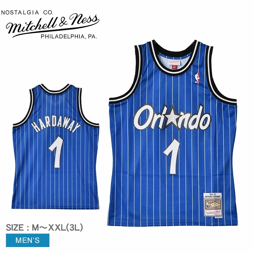 レプリカユニフォーム スウィングマンジャージー オーランドマジック 1994-95 ペニー ハーダウェイ SMJYGS18192-OMAROYA94AHA メンズ NBA ウエア タンクトップ