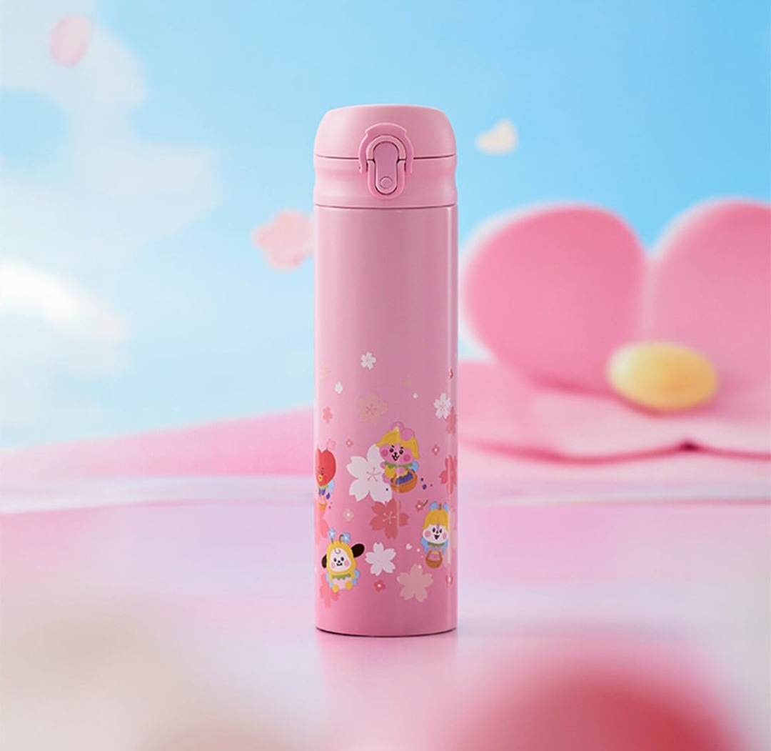 【公式】新作 2025.3.6販売 BT21 BABY SPRING FAIRY 水筒　490ml