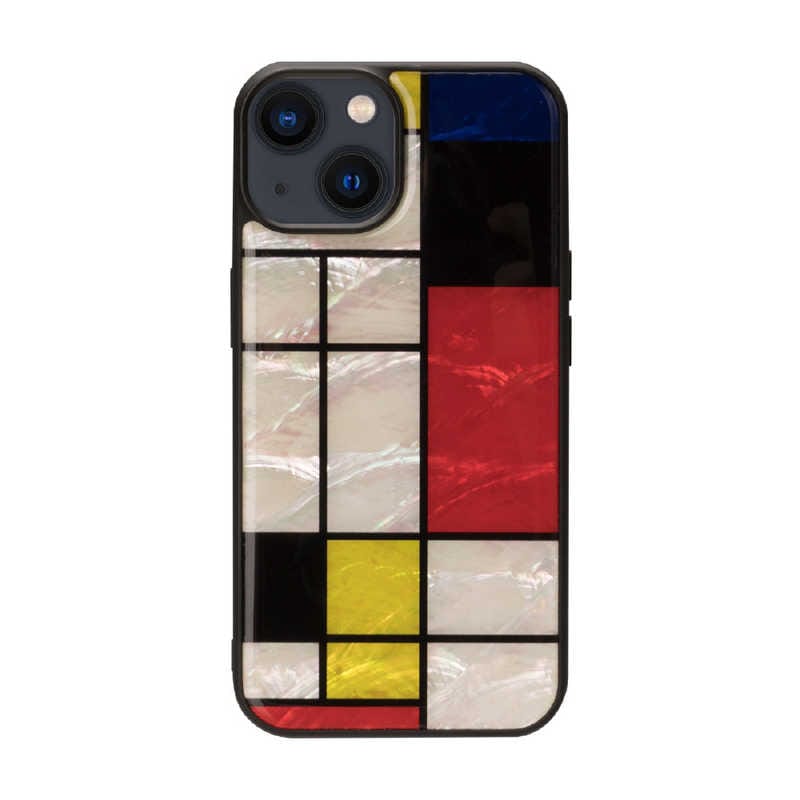 ROA　iPhone 15 Plus(6.7インチ) 天然貝ケース ikins Mondrian　I25492i15PL