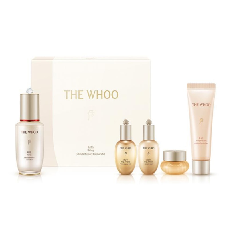 THE WHOO 秘貼 自生エッセンス 25ml ディスカバリーセット/韓国宮中高級スキンケア・弾力・保湿・艶肌