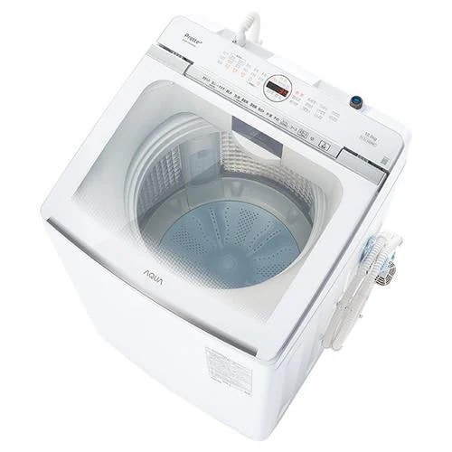 AQUA AQW-VX8A(W) 全自動洗濯機 上開き 洗濯8kg 乾燥3.0kg 簡易乾燥 ホワイト