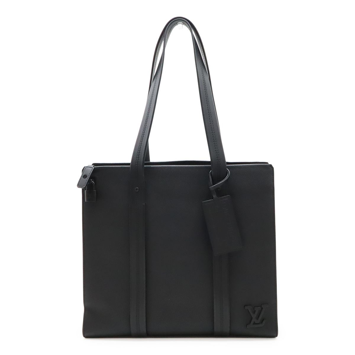 LVアエログラム テイクオフ トートバッグ ショルダートート レザー ノワール 黒 ブラック M5730