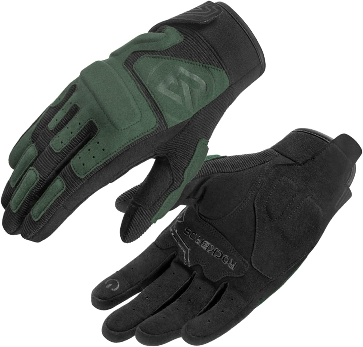 バイクグローブ 春夏用 メッシュ 耐衝撃プロテクター付き 通気性 滑り止め スマホ対応 メンズレディース兼用