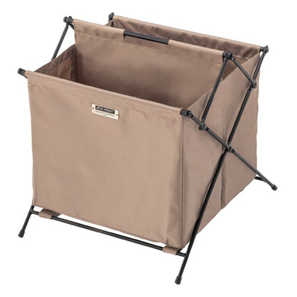 フォールディングバスケットS ベージュ 幅36.5×奥行き40×高さ37.5cm MIP-76BE