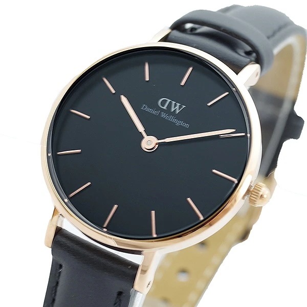 DW 腕時計 CLASSIC PETITE レディース DW00100224 クォーツ ブラック シ