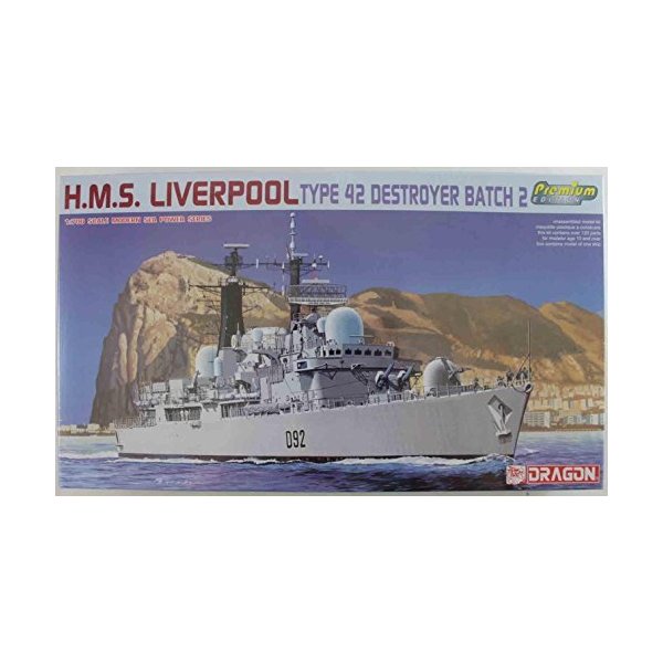 DRAGON 7069 HMS Liverpool Type 42 Model Kit 1:700 並行輸入品