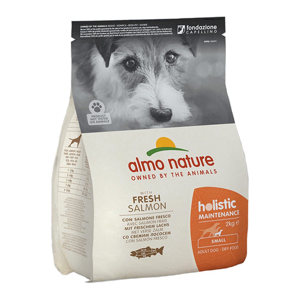 ドッグフード　アルモネイチャー　ＤＯＧ　ホリスティック　ドライフード　小型犬用　サーモンとライス　２ｋｇ　正規品　ＣＲＣ45―03―08―10―00