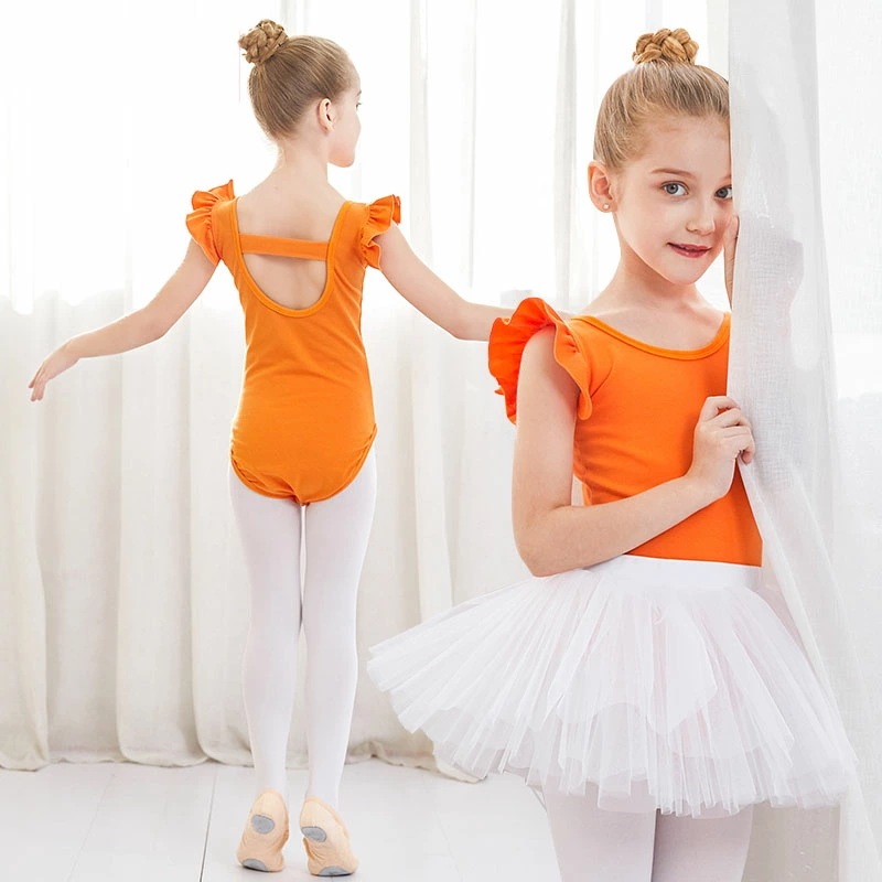 【新品プロモ-ション】ダンス衣装 バレエ レオタード レース 袖なし 子供用 キッズ ジュニア スカート付き　バレエ用品 子ども ダンス 衣装　キッズ ダンスウェア 子供 バレエ ダンスウェア バレエ