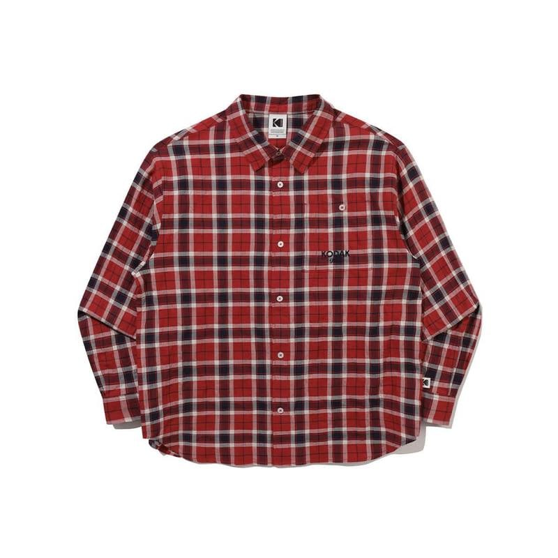 [公式] RGBチェックシャツ RED