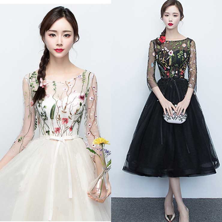 ワンピースOnePieceワンピわんぴーすドレスロング丈ひざ下5分袖7分袖春夏秋冬