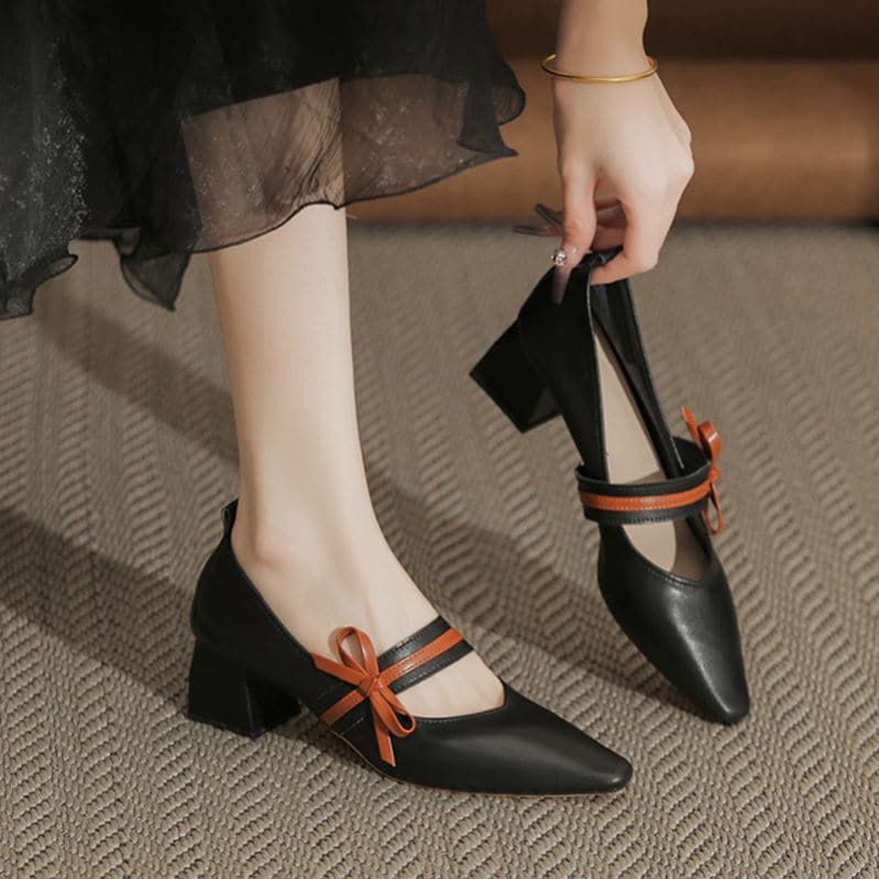 2000円OFFクーポン 3レディース パンプス 黒 大きいサイズ 小さいサイズ 歩きやすい 大人 可愛い 通気性 オフィス 5cmヒール 痛くない 立ち仕事 就活 太ヒール コンフォート 通学 オシ 21,531円