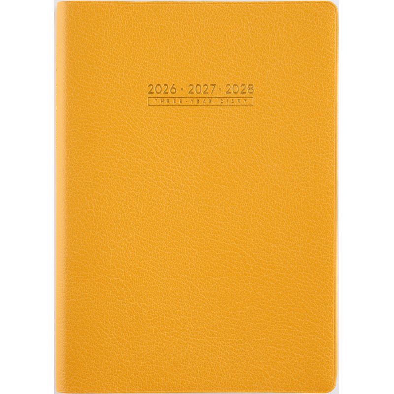 （まとめ買い）高橋書店 2026年版1月始まり No.96 3年卓上日誌 A5判 オレンジ [x3]