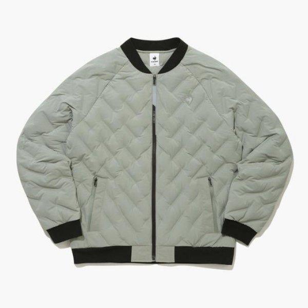 パディングNQJ QP423EDJO2-KGRエアフレックスブルゾングースパディング/ KHAKI GRAY