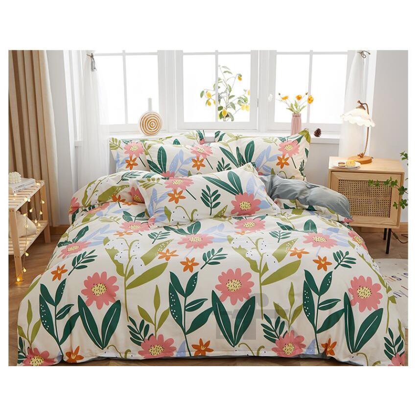 布団カバー 4点セット フランネル 掛け布団カバー 敷き布団カバー 寝具 リバーシブル 掛けカバー あったか 暖かい 5,174円