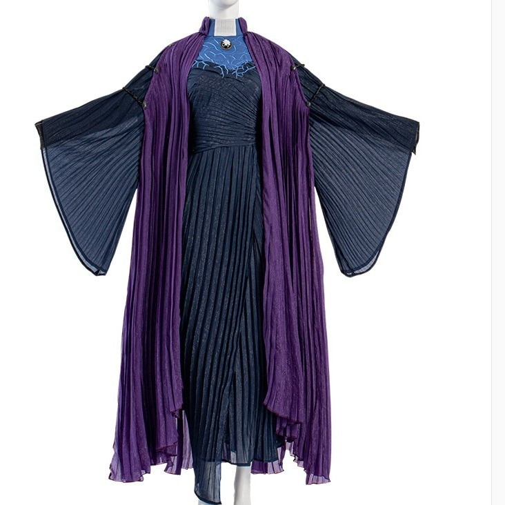 大人気 ハロウィンワンダヴィジョンcosアガサハークネス魔女コスプレ衣装女性