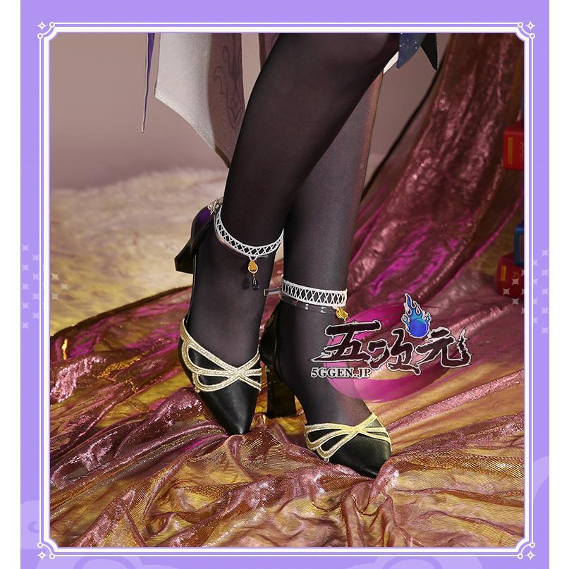 【予約商品】ハロウィン 三分妄想　原神　コスプレ　リサ　靴