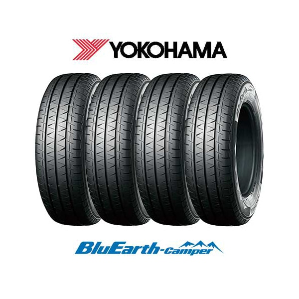 4本セット ヨコハマ BlueEarth ブルーアース キャンパー 195/80R15 107/105N タイヤ単品 メーカー直送