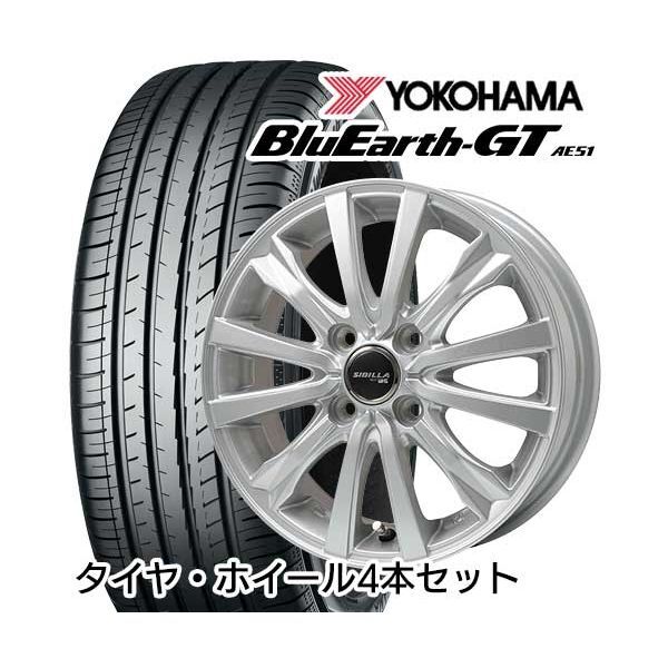 155/65R14 TOPY シビラ NEXT W-5 4.50-14 ヨコハマ ブルーアース GT AE51 サマータイヤ ホイールセット メーカー直送