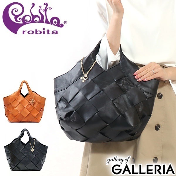 正規取扱店ロビタ バッグ robita トートバッグ L anyam nya robita 革 本革 レディース AN-233-L