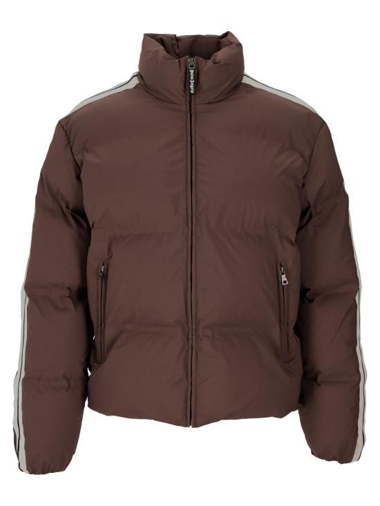 PALM ANGELS Men Jacket PMED057S26FAB002 600A BROWN TOFU
