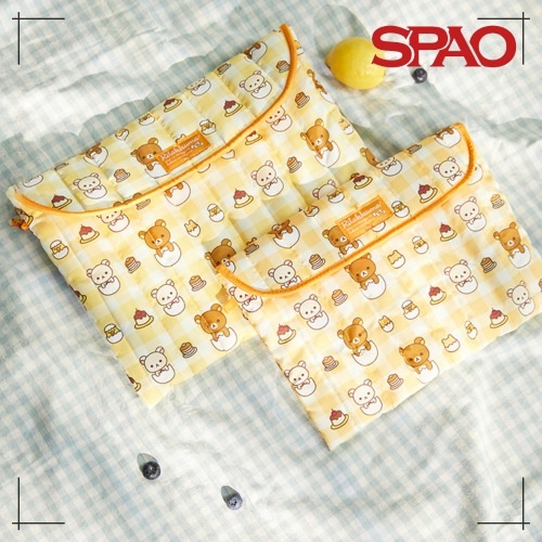 SPAO公式 リラックマ ノートパソコンポーチ