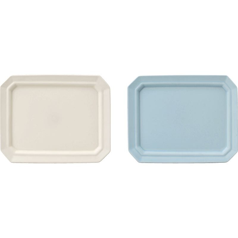 作山窯 美濃焼 作山窯スクエア プレートM 2枚組