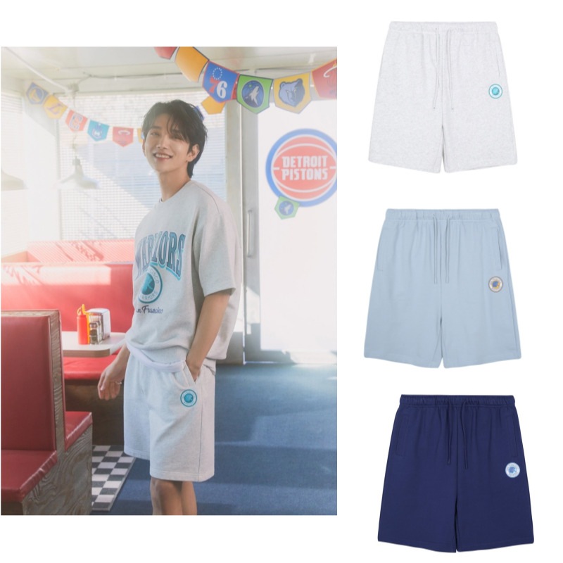 【NBAジョシュア 】SEVENTEEN　nba joshuaスウェットセットアップショートパンツHARDWOOD SET-UP ZURRY PANTS