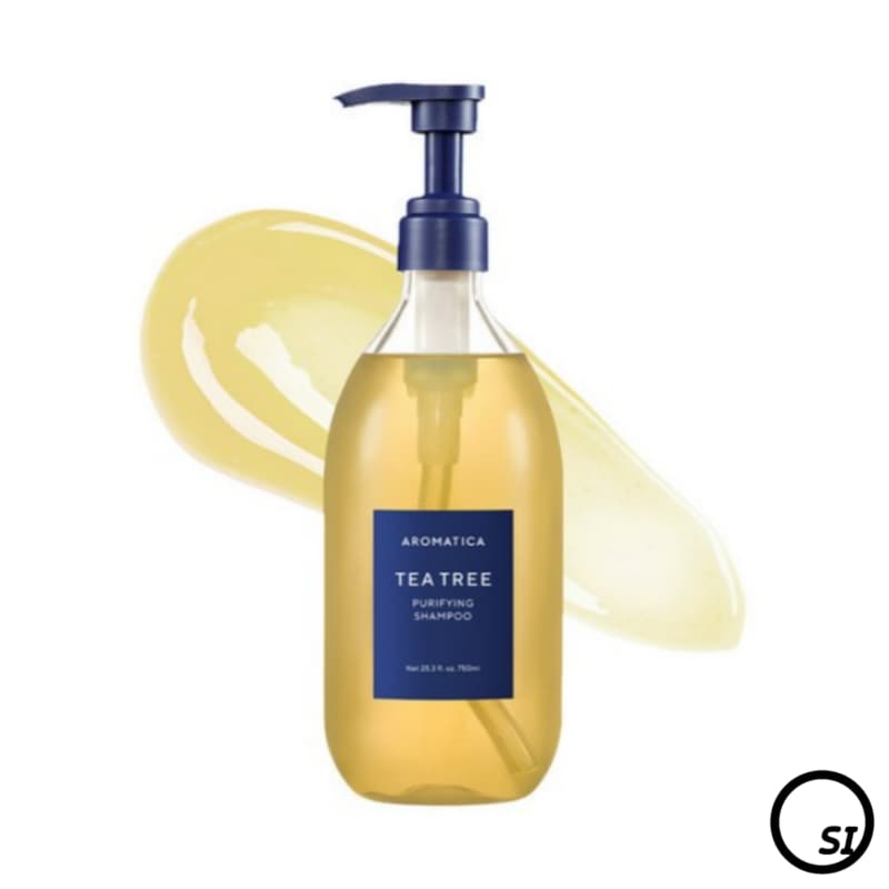 ティーツリー ピュリファイング シャンプー 750ml x 1個 (ビーガン 脂性頭皮 脱毛症 機能性クールシャンプー)