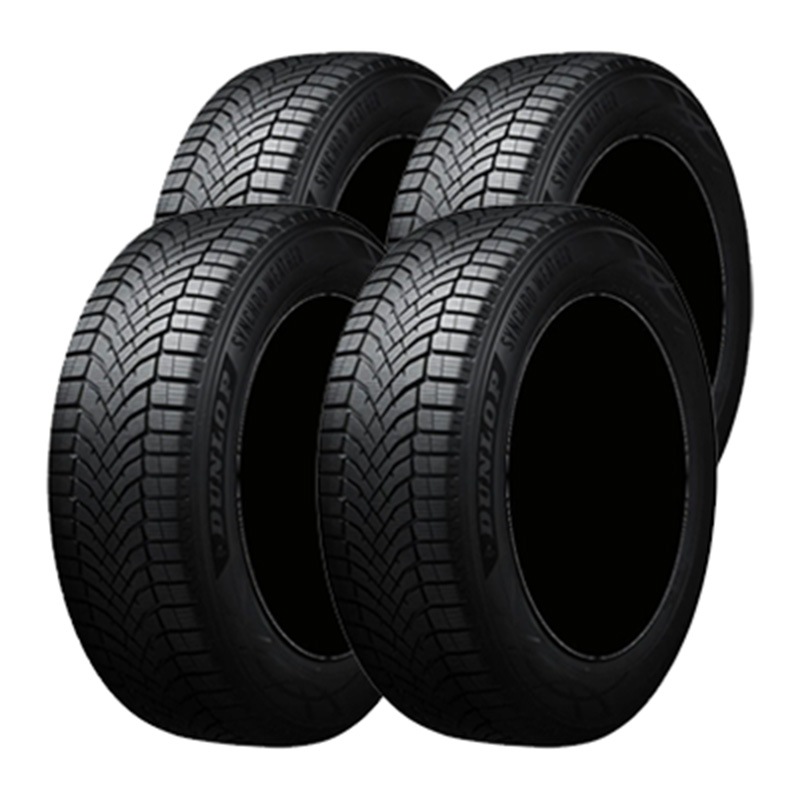 25年製 [4本セット] SYNCHRO WEATHER 165/55R15 75H 15インチ 夏 冬 通年 雪道 長持ち 低燃費 セダン ミニバン コンパクト SUV [営業日午前着金で即出荷]