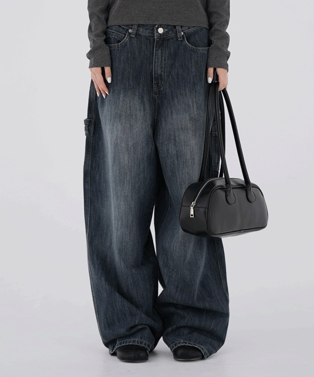 [OOTJ] ヘイリー カーペンター ワイド デニム パンツ