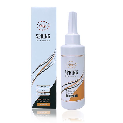 SPRING(スプリング)薬用育毛エッセンス 120ml 特許成分配合 日本産 男女兼用育毛剤 医薬部外品