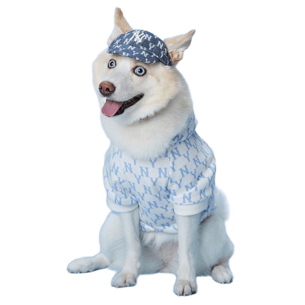 PET モノグラム フード NY(WHITE)